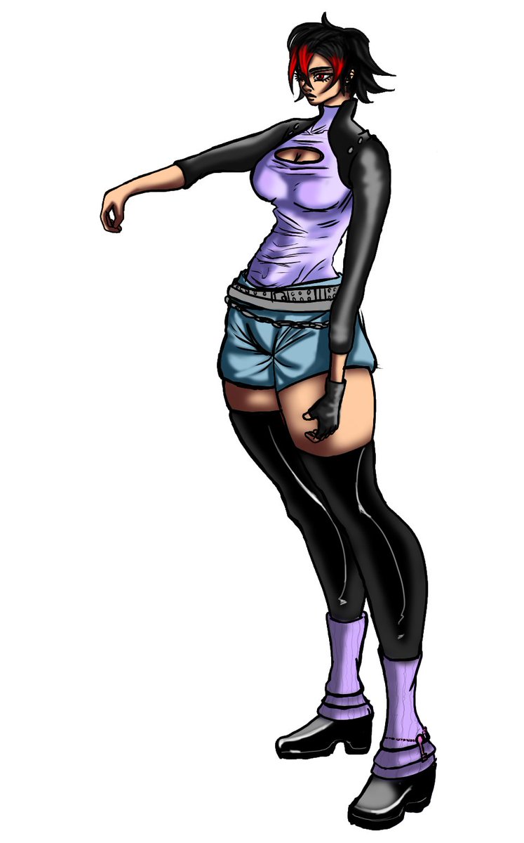 theoddtoaster's tweet photo. Using Pinterest to draw an outfit + decided to use a new way to color
#art https://t.co/VyHEjfS003