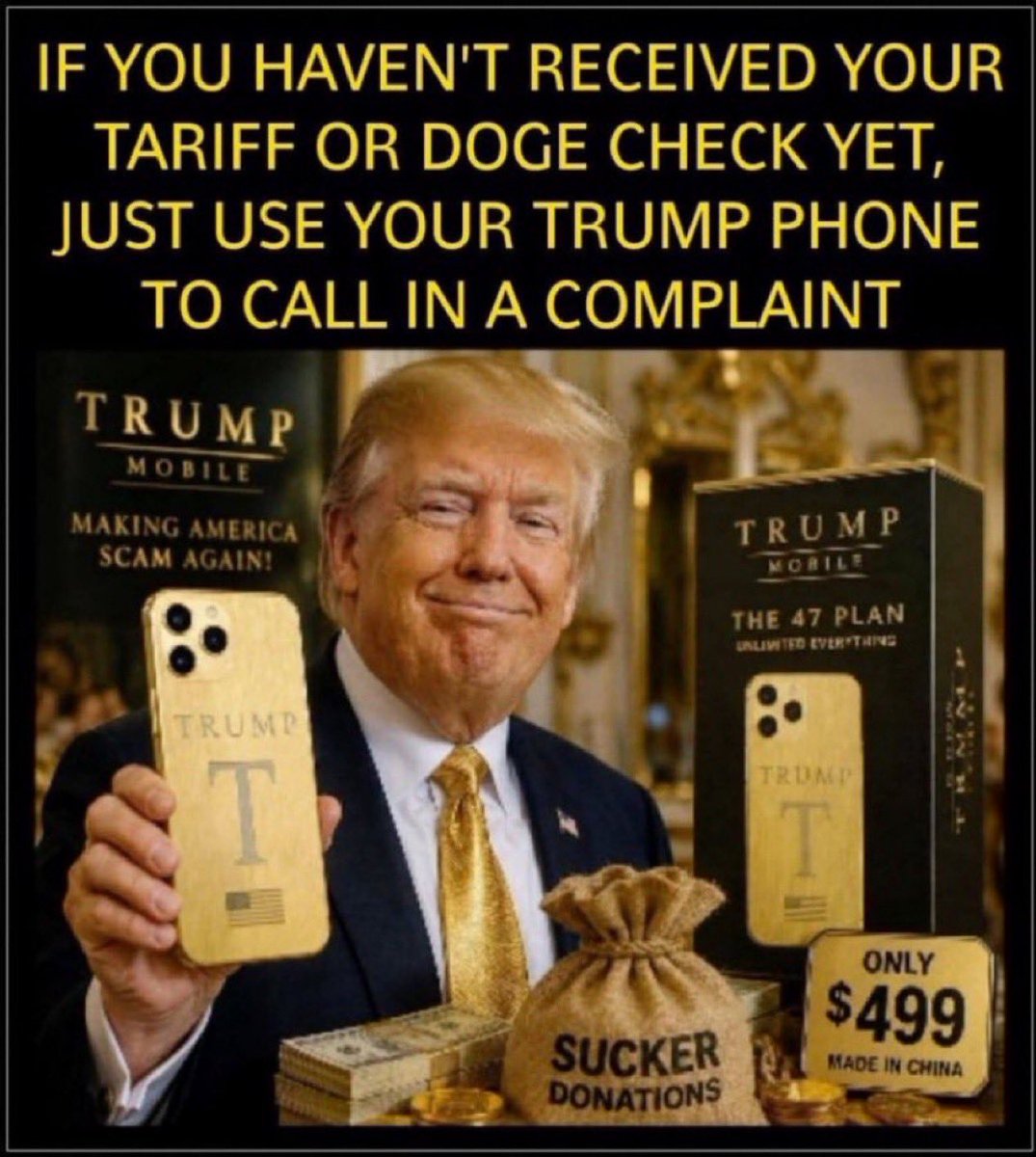 EvanKirstel's tweet photo. @Angry_Staffer Perfect for your Trump phone https://t.co/obeWWS8rOi