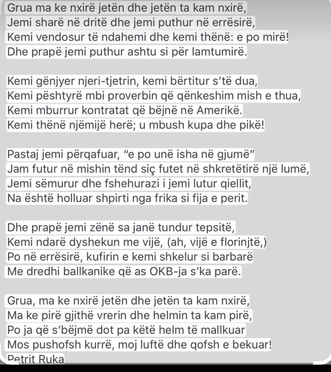 AlketaBrahaj's tweet photo. Ndoshta do ta gjejne rrugen perseri per tek njeri-tjetri #kloeli https://t.co/mmDTkIUsVY