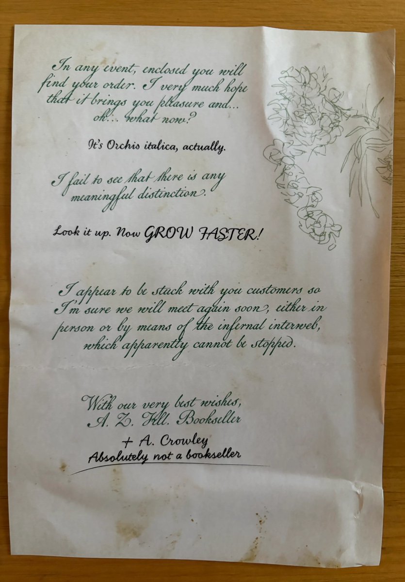 nautheduke's tweet photo. GUYS OH MY GOD, AZIRAPHALE AND CROWLEY ARE SENDING LETTERS TOGETHER FROM THEIR COTTAGE 😭😭😭😭😭😭😭😭😭 https://t.co/NNFLSnCsok