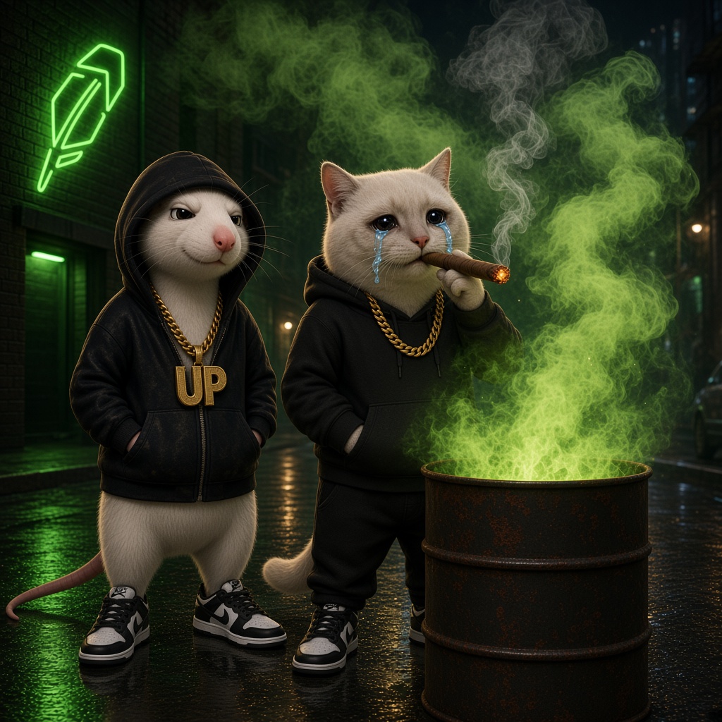 RH_HoodRats's tweet photo. @cashcat_token HOOD morning homie!!! https://t.co/BGjWXZxJ4W