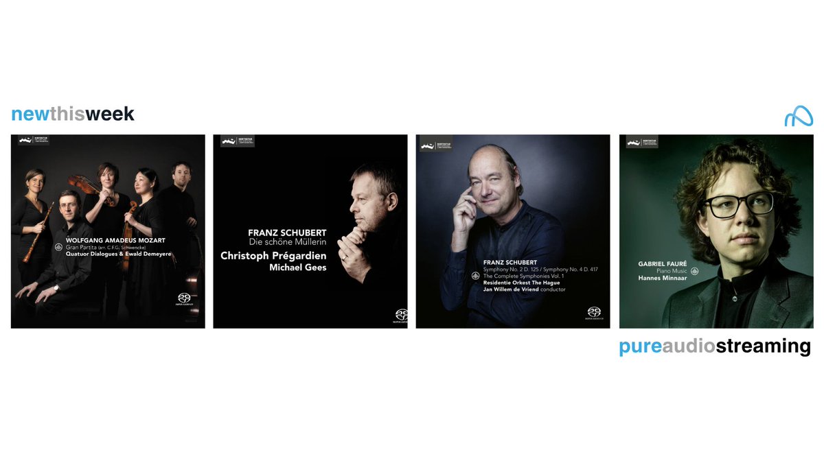 pureaudiostream's tweet photo. Four new classical releases have arrived on Pure Audio Streaming! A fresh mix of classical favorites and plenty of new music to explore.
Stream them now: https://t.co/nwwxOUpQvT
#pureaudiostreaming #audiophile #immersiveaudio #hiresmusic #hires #hifi https://t.co/b80eN1V7qm