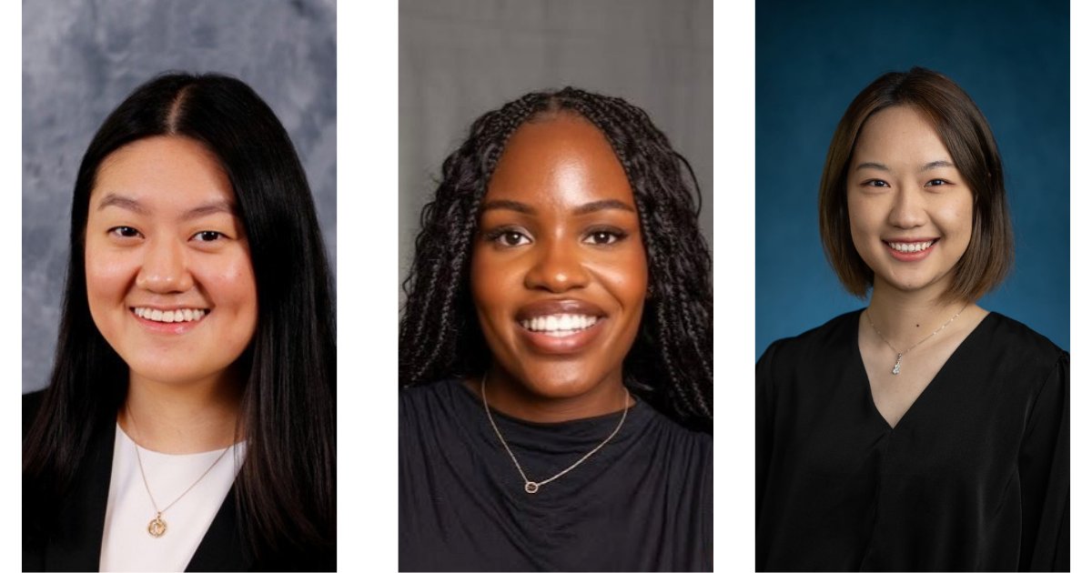 UICancerCenter's tweet photo. Congrats to the Cancer Center’s 2026 Fall Trainee Travel Award recipients: Jessie Li, MD; Faith Oladejo; and Mingyue “Mia” Lu.

Each one received $500 to support travel and registration costs for presenting their cancer research at scientific conferences.

https://t.co/9BK6yGoJzK https://t.co/Md7i316oz6