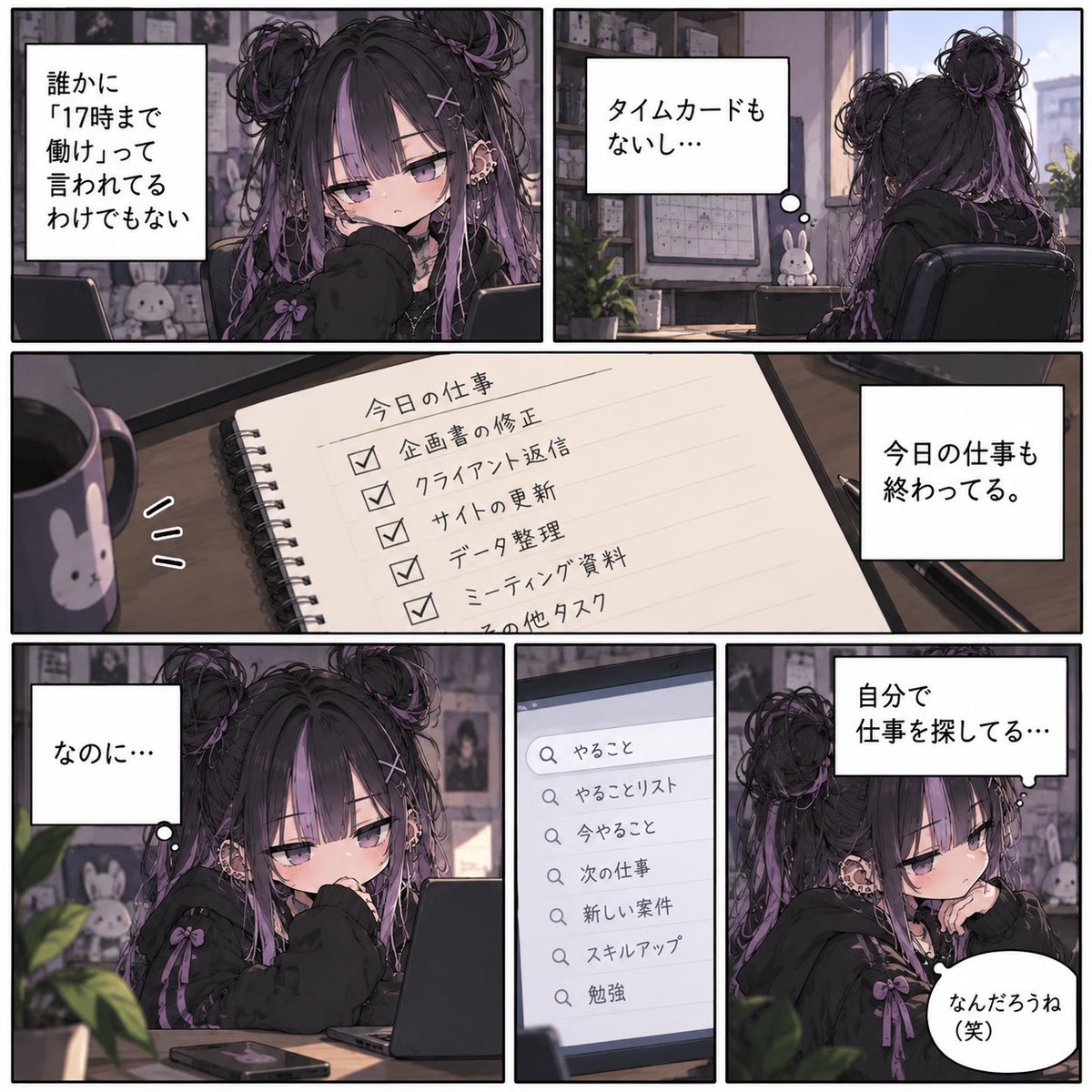 DamOTYPE2's tweet photo. 「１７時まで���く？」（3/5）
#漫画の読めるハッシュタグ
#エッセイ漫画
#コミックエッセイ https://t.co/jIGQRda5WN