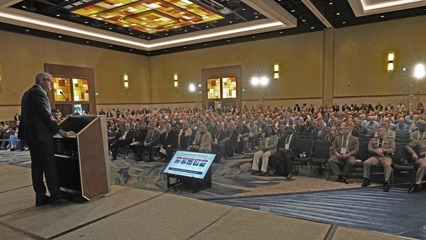 FMCSA Administrator Derek D. Barrs speaks at the CVSA Annual Convention and Expo in Orlando Florida. 
