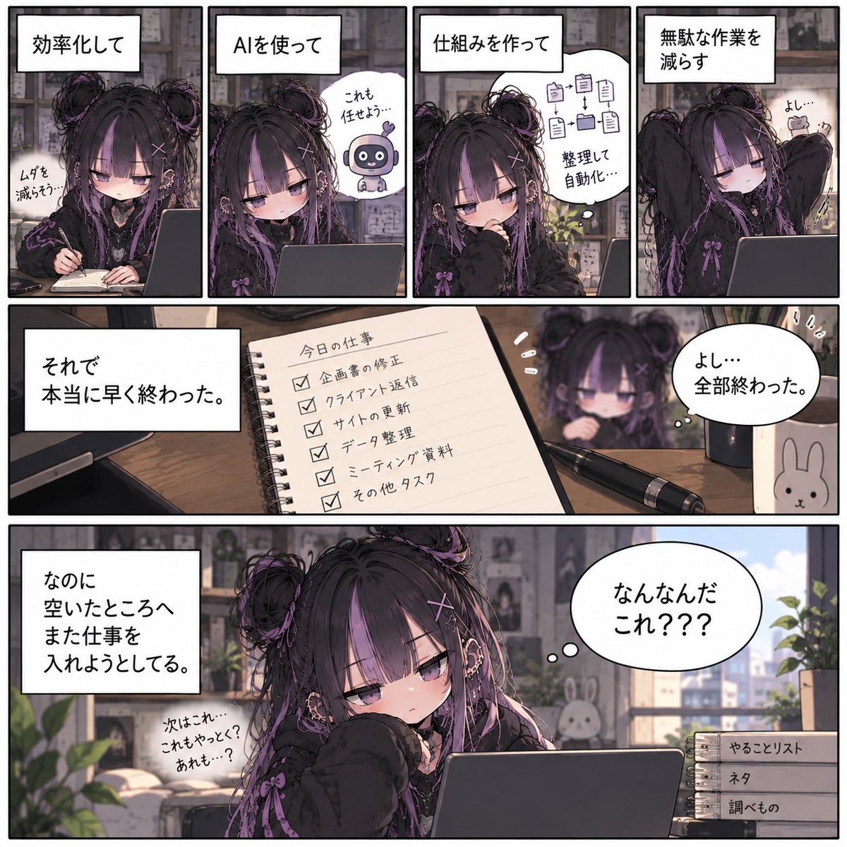 DamOTYPE2's tweet photo. 「１７時まで働く？」（4/5）
#漫画の読めるハッシュタグ
#エッセイ漫画
#コミックエッセイ https://t.co/1HioDZyBug