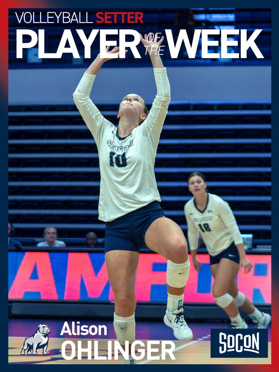 SoConSports's tweet photo. #SoCon Volleyball Players of the Week ๐ #itsallhere
https://t.co/BhzBWXJ9Z3 https://t.co/HikzZawYC7