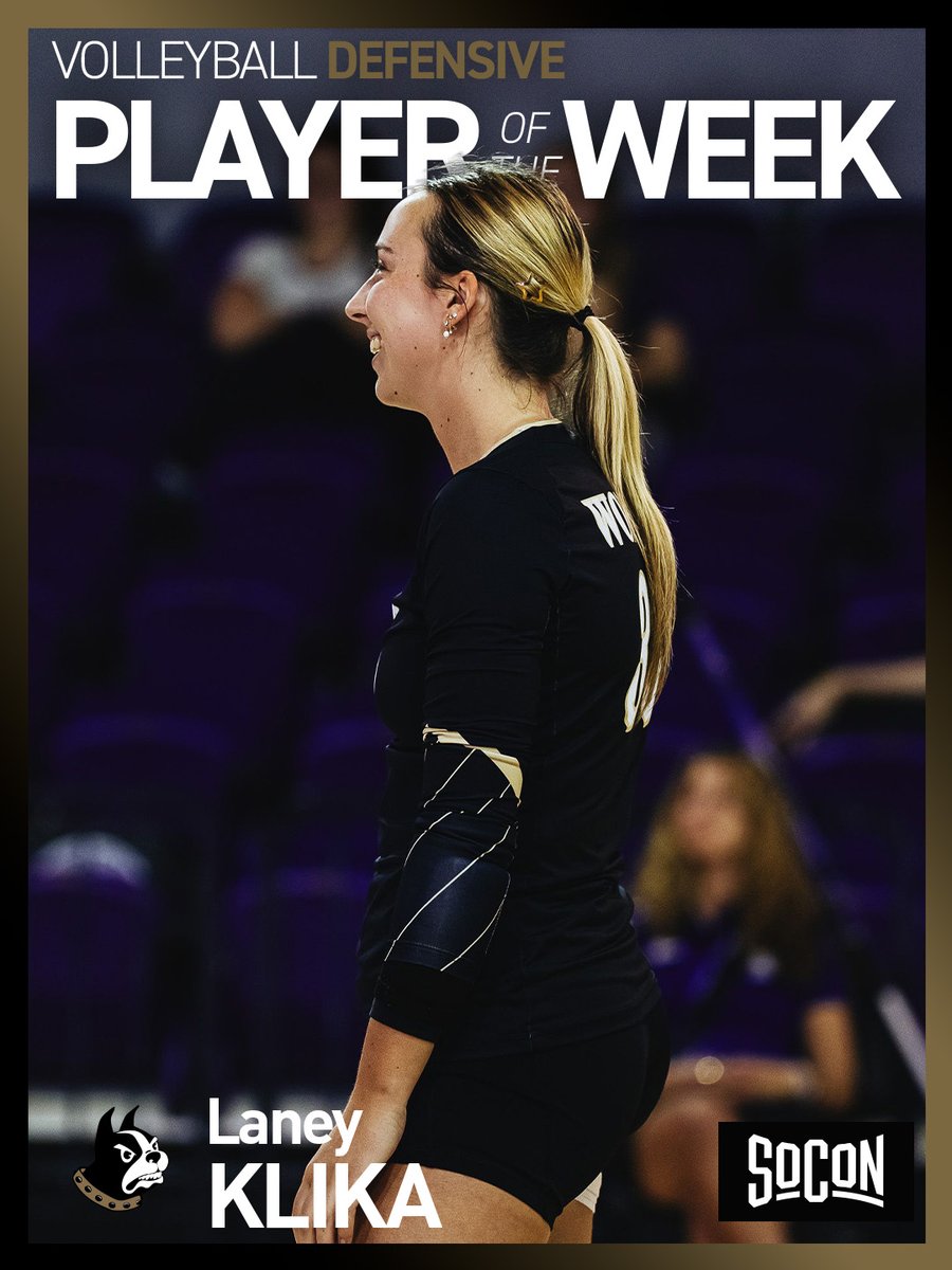 SoConSports's tweet photo. #SoCon Volleyball Players of the Week ๐ #itsallhere
https://t.co/BhzBWXJ9Z3 https://t.co/HikzZawYC7