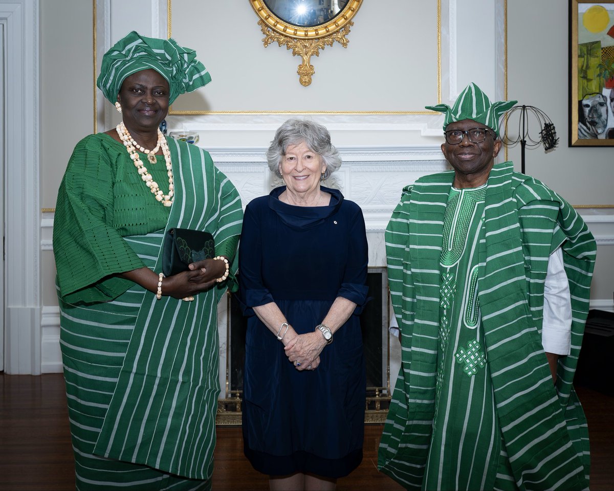 NigeriaMFA's tweet photo. The High Commissioner of Nigeria to Canada, Emeritus Professor Isaac Adewole, presented his Letters of Credence to H.E. the Right Honourable Louise Arbour, Governor General of Canada, on 15 September 2026, formally marking the commencement of his diplomatic engagements in Canada. https://t.co/RiOxsOSchS