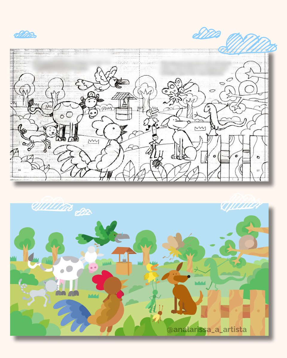 bee_belle's tweet photo. Compartilhando o processo de colorização, do início aos detalhes finais. https://t.co/Q0PYACStOY