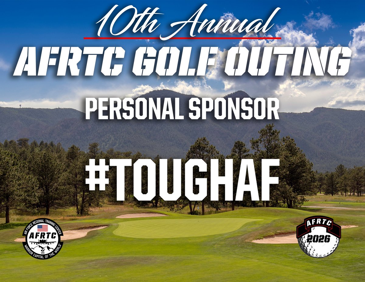 AirForceRTC's tweet photo. It's golf outing week! Let's start giving thanks to those who helped sponsor this event. Each sponsor will get a shoutout this week. We begin with our personal sponsors.
#toughAF
Andy & Brenda Caprella
Brent & Niki Dewald
The Favia Family
THANK YOU!
#WarriorCapitalOfTheWorld https://t.co/NMw0pJmSaI