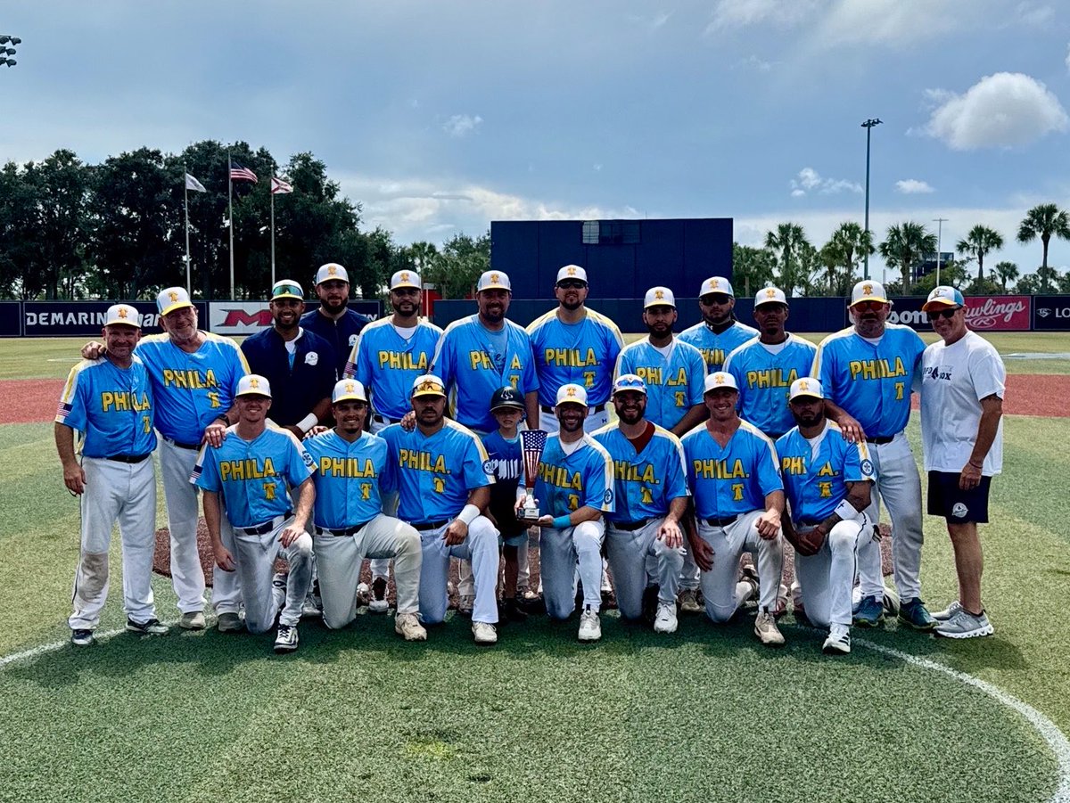 PPD25Dist's tweet photo. Congratulations to our Philadelphia Police Blue Sox baseball team for winning the 2026 Police &amp; Fire World Series. @PhillyPolice @PPDCommish @PPDAnthonyLuca https://t.co/Rfj82mDY1g