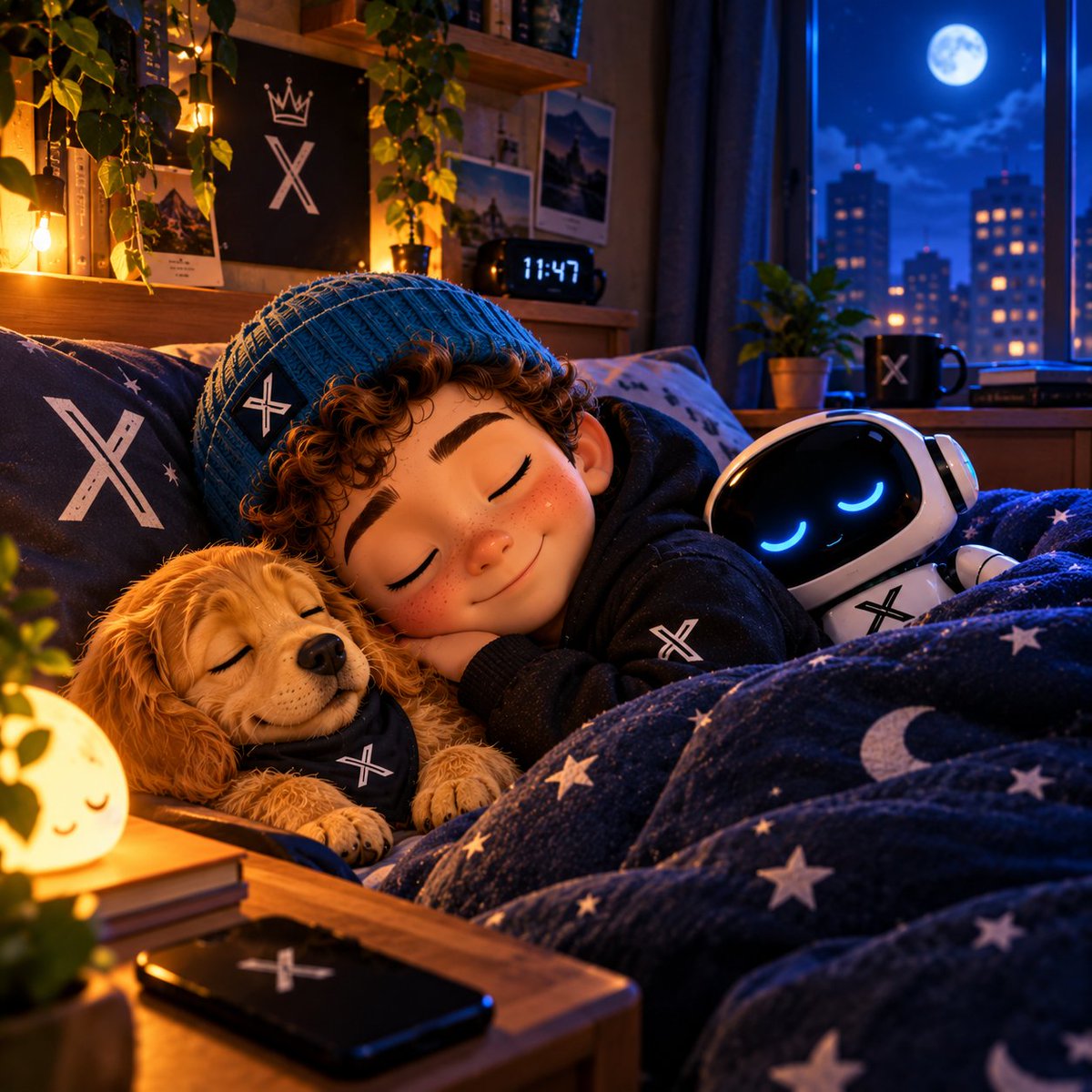 SFZOGEX69's tweet photo. > Good night "GN" fam's 💤✨

> Rest tonight 😴💙

> Tomorrow we rise again 🚀☀️ https://t.co/VpMFICTZqf
