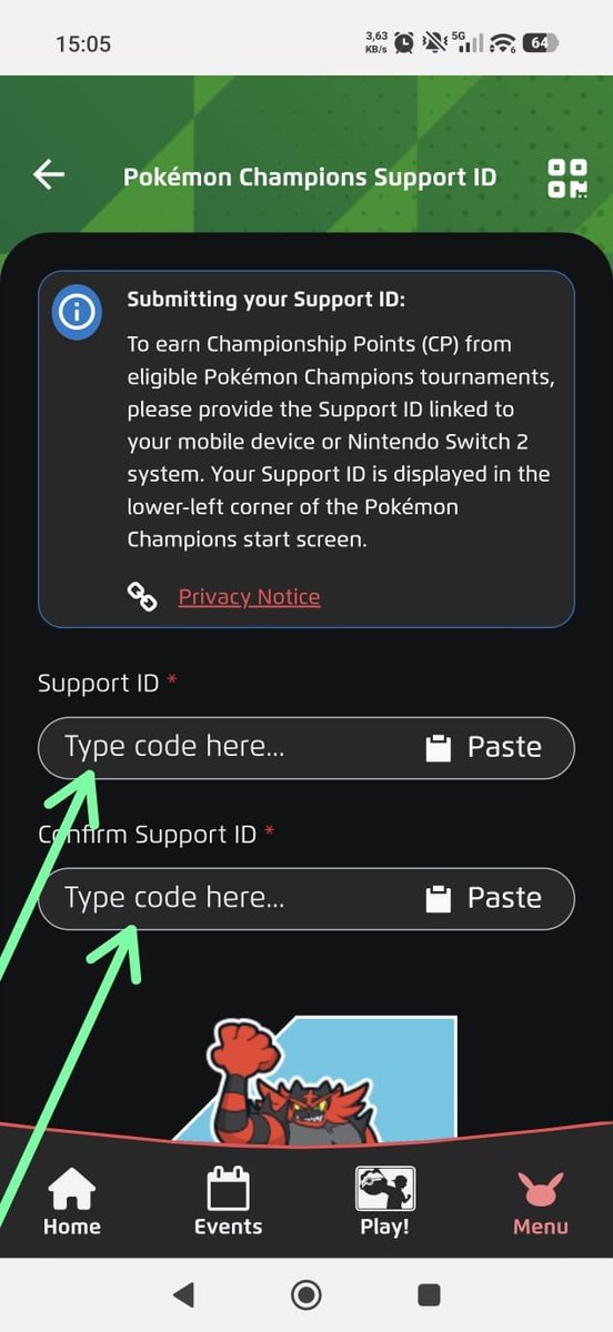 SaterihZard's tweet photo. Esse final de semana tem o Global Challenge, torneio que promete bater recorde em número de jogadores.

E é muito importante lembrar que: pra receber os pontos você precisa conectar seu support ID do jogo na conta play pokemon.

Segue passo a passo feito pelo @sierrific 

RT+❤️🙏 https://t.co/z0WQUZw7Yg