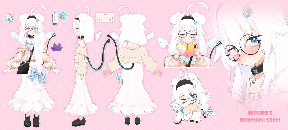 NettoNemugaki's tweet photo. Old meme tag #NetWWW was replaced by Gen tag and #Netto推し活 was changed to #NettoTheWorld!
Here are all my current 2.0 looks + Fanart guidelines! I have no preference in which is used since I have a new design coming soon ~ Thank you!
SKEB OK
MERCH OK
HAIRPIN ALWAYS https://t.co/95j6UKdITs