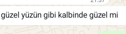 Organikelime's tweet photo. "Nasılsın" demedi. https://t.co/CX8nEfdtw8