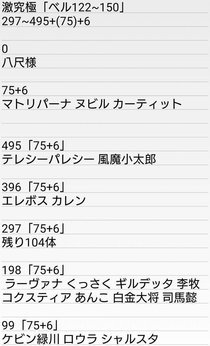Soluto200's tweet photo. #モンスト
書庫 激究極 究極 星5以下制限究極全て運極済み
英雄の証解放のため さらに１体作る予定「イラスト違い含めの合計ラック」
1日１体作る予定
もし良ければ、毎日１体証解放まで
1~396体「4体運極」まで、やりませんか？
3名以上募集中「最低20名 ベル沢山ある方」 https://t.co/3AuR5S2QM9