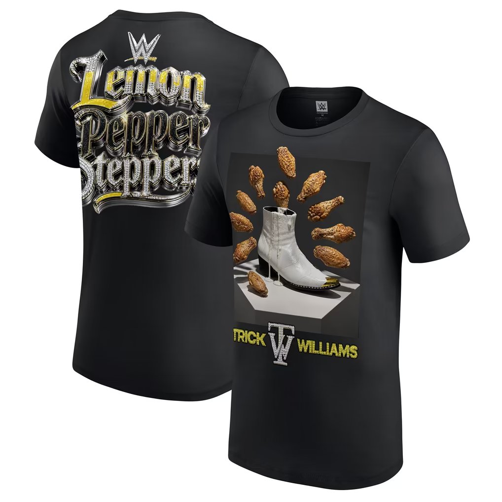 Fightful's tweet photo. So, Trick Williams has new WWE merch. https://t.co/PTWlYW3XAc