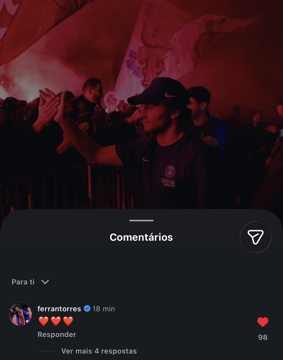 torresletters's tweet photo. Ferran commented on Joao's latest post https://t.co/ERk0fgcmyM