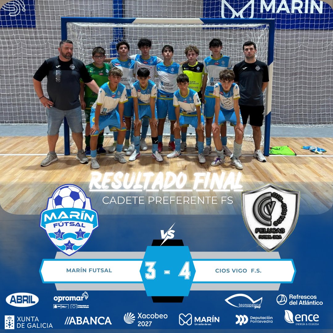 marin_futsal's tweet photo. โฝ๐น๐ธ๐๐ผ - โโ๐ผ๐ฝ๐ผโ๐ผโ๐๐ผโฝ
Segunda jornada de liga para nuestros equipos de liga preferente
ยกยกยก๐๐ช๐ผ๐ฝ๐ช ๐ฎ๐ต ๐ฏ๐ฒ๐ท๐ช๐ต, ๐๐๐ก๐ฬ๐ ๐๐ค๐ฃ๐ข๐๐โโโ
#xuntadegalicia
#concellodemarin #EncePlanSocialPontevedra #deputaciondepontevedra https://t.co/LRTfCyeDhF