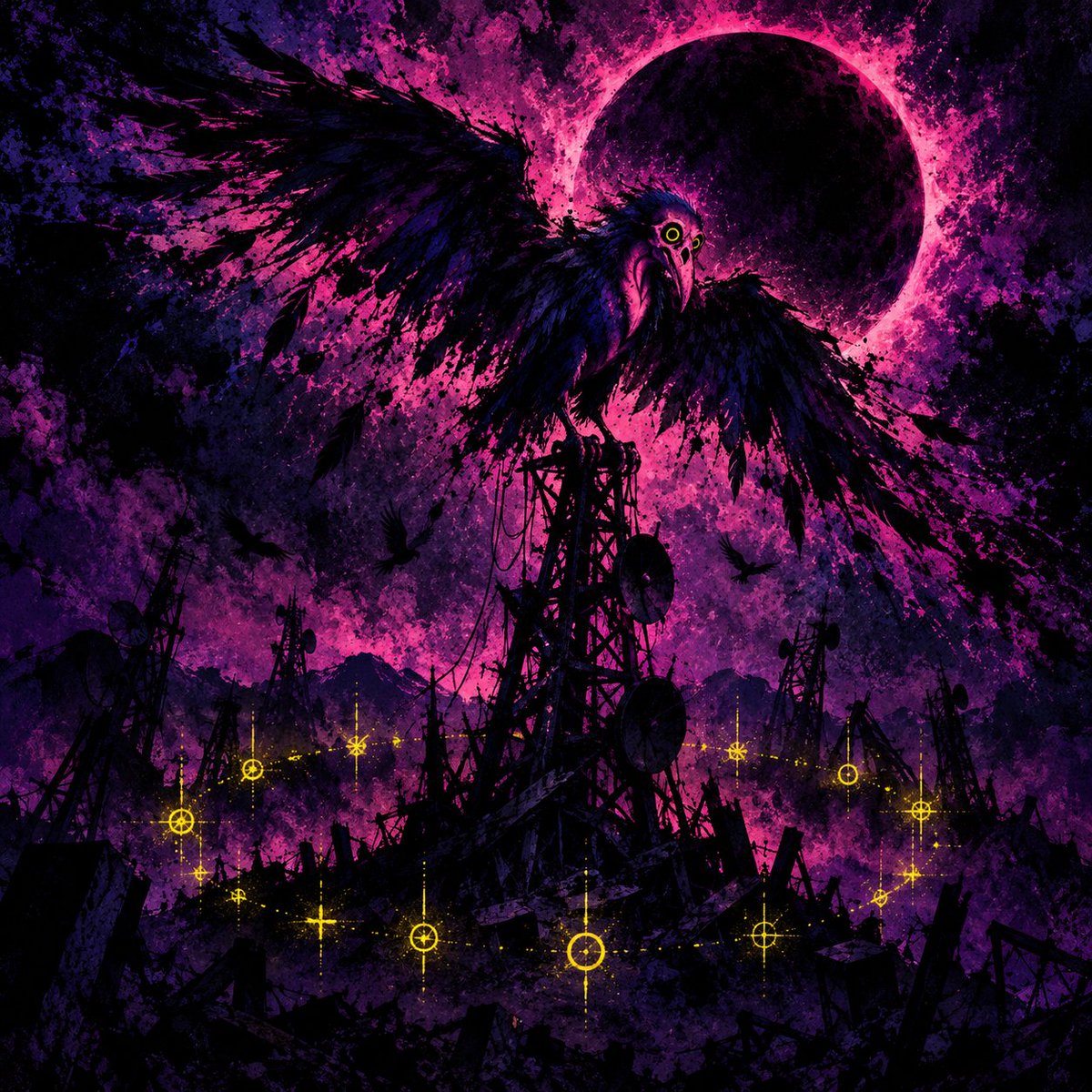 madvulturesol's tweet photo. At the edge of a dead network, a vulture heard a price ping. It did not come for the chart. It came for the noise around it.

#Solana #meme #Crypto https://t.co/phFXQdS8Mt