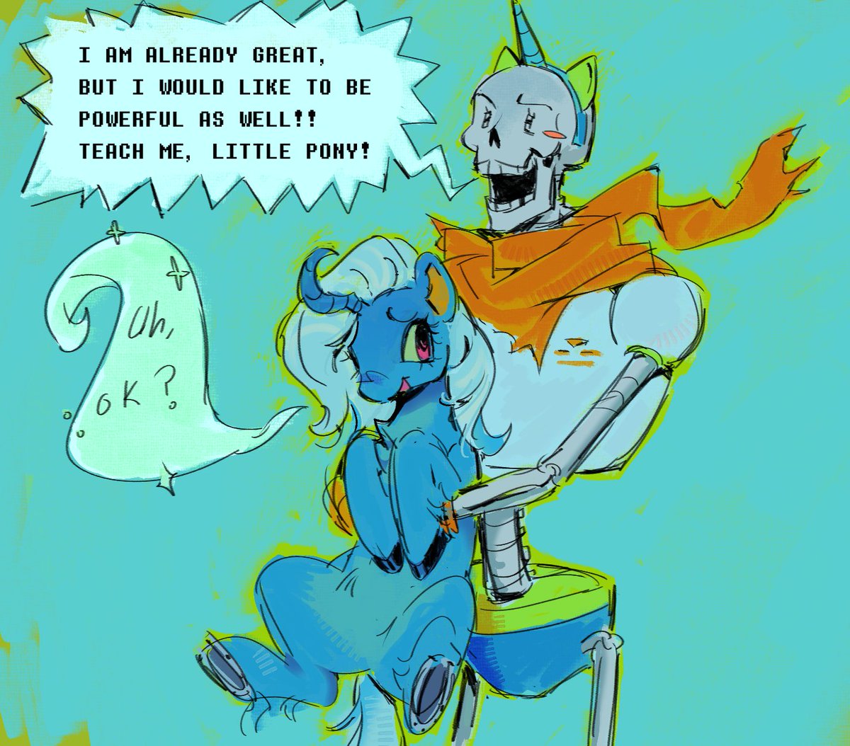 d1ewild's tweet photo. #undertale #mylittlepony https://t.co/IDYwWgcG7U