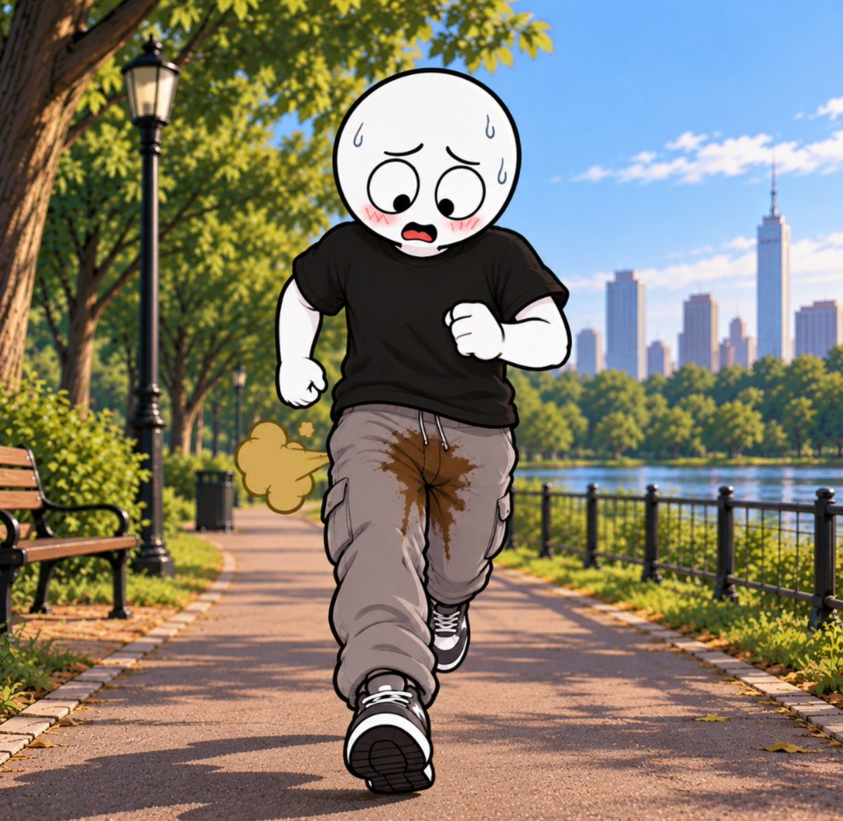 Shart_onsol's tweet photo. Never trust a fart mid-run
Learned that one the hard way 💩 https://t.co/jTL3UfqH51