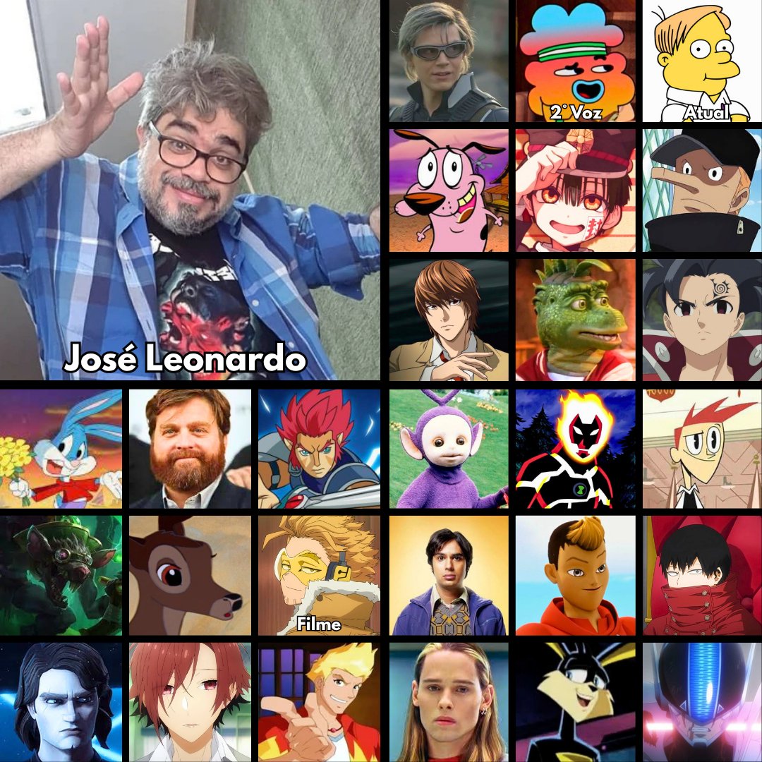 Guilirac's tweet photo. @bvdshinji O que me pega é o dublador do light ter dublado o coragem kk https://t.co/6HTMsBTCYO