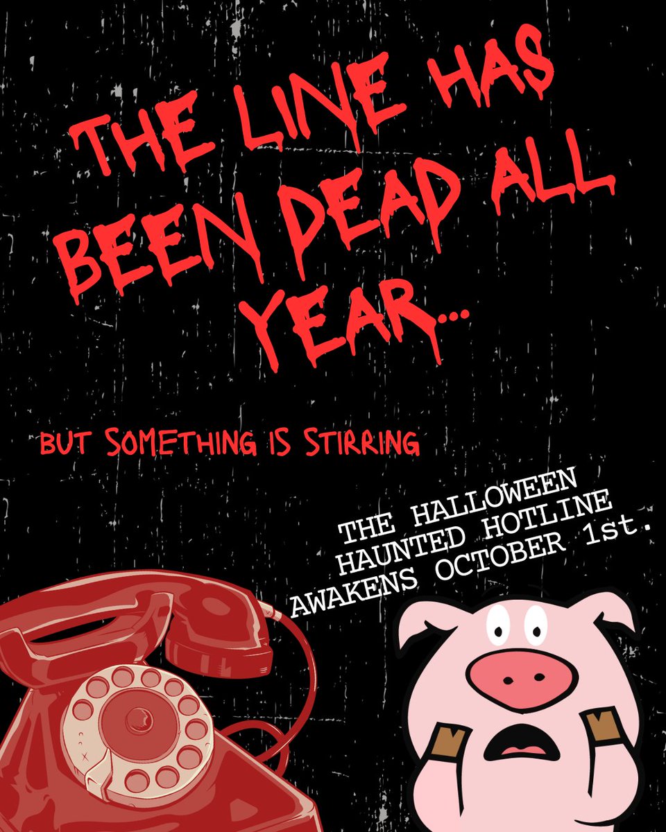 NumberBarn's tweet photo. Beware! The Halloween Haunted Hotline emerges Oct 1. Stay tuned for a fright in the night!🎃👻🕸️ #halloween https://t.co/aYf5H7scd2