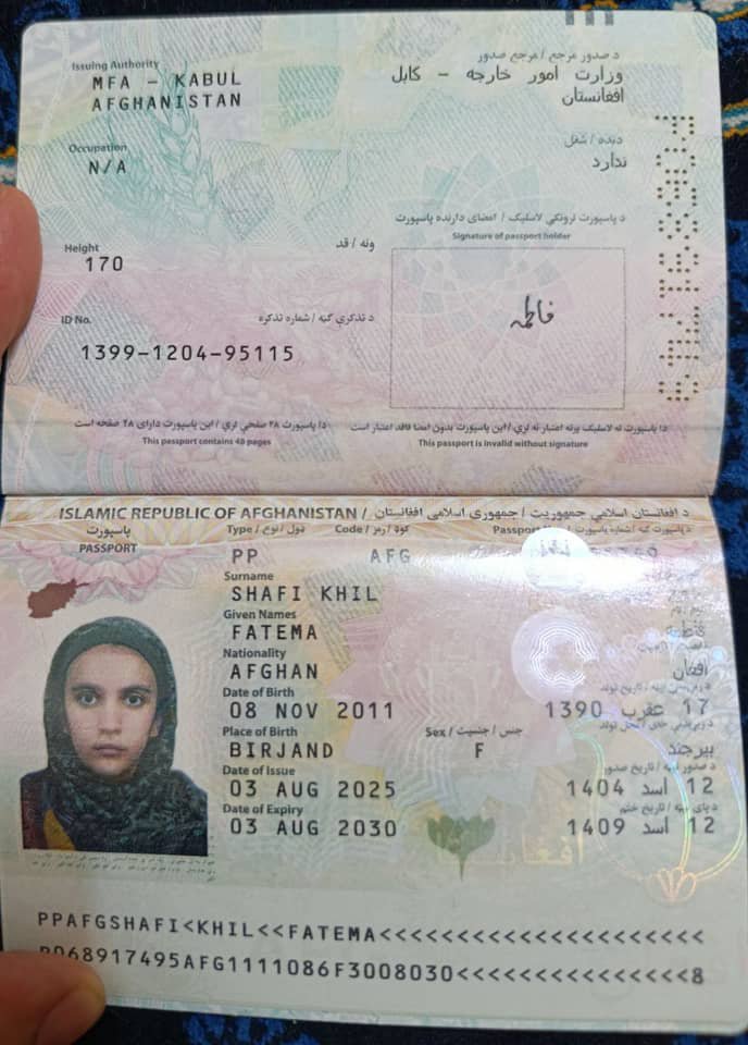 LalWazir19's tweet photo. Appeal to Pakistan  Interior Minister?

Fatima is a young Afghan girl suffering from cancer. She needs urgent medical treatment in Pakistan, and her family is seeking to bring her through the Chaman border for treatment.

Unfortunately, due to difficulties in obtaining 
1/ https://t.co/EMuodYoInB