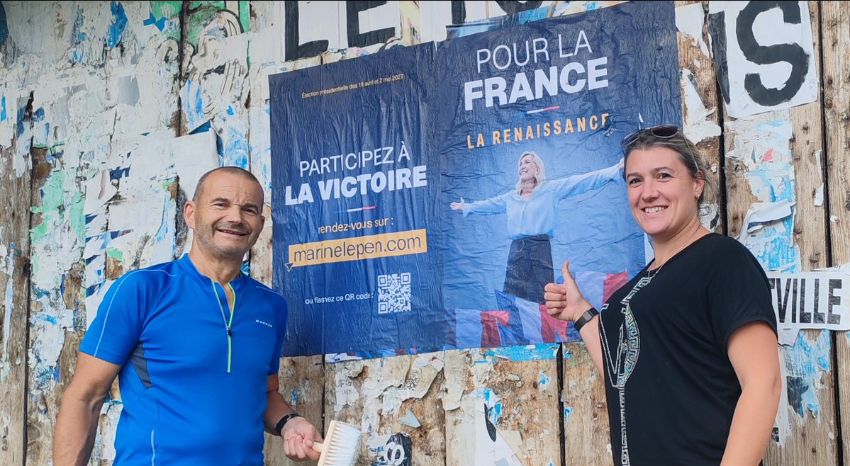 S_Lombardi73's tweet photo. 📍 Ce soir, collage à Ugine !
Sur le terrain, simplement, concrètement, avec la détermination de ceux qui veulent voir la France changer.
🇫🇷 Avec Marine Le Pen, pour la renaissance de la France.
#Ugine #Savoie #MarineLePen2027 #RenaissanceDeLaFrance https://t.co/xhIfqI8FZK