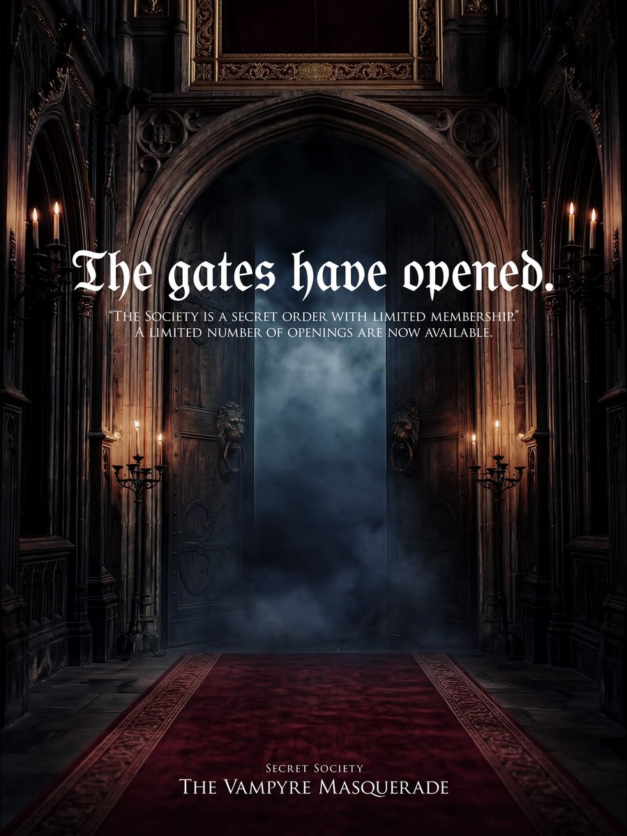 KamijoOfficial's tweet photo. The KAMIJO European Tour begins.
For the length of the tour, the gates of The Vampyre Masquerade are open.
They will not stay open.

https://t.co/nT55CqE8d8 https://t.co/zhGxtBBza6
