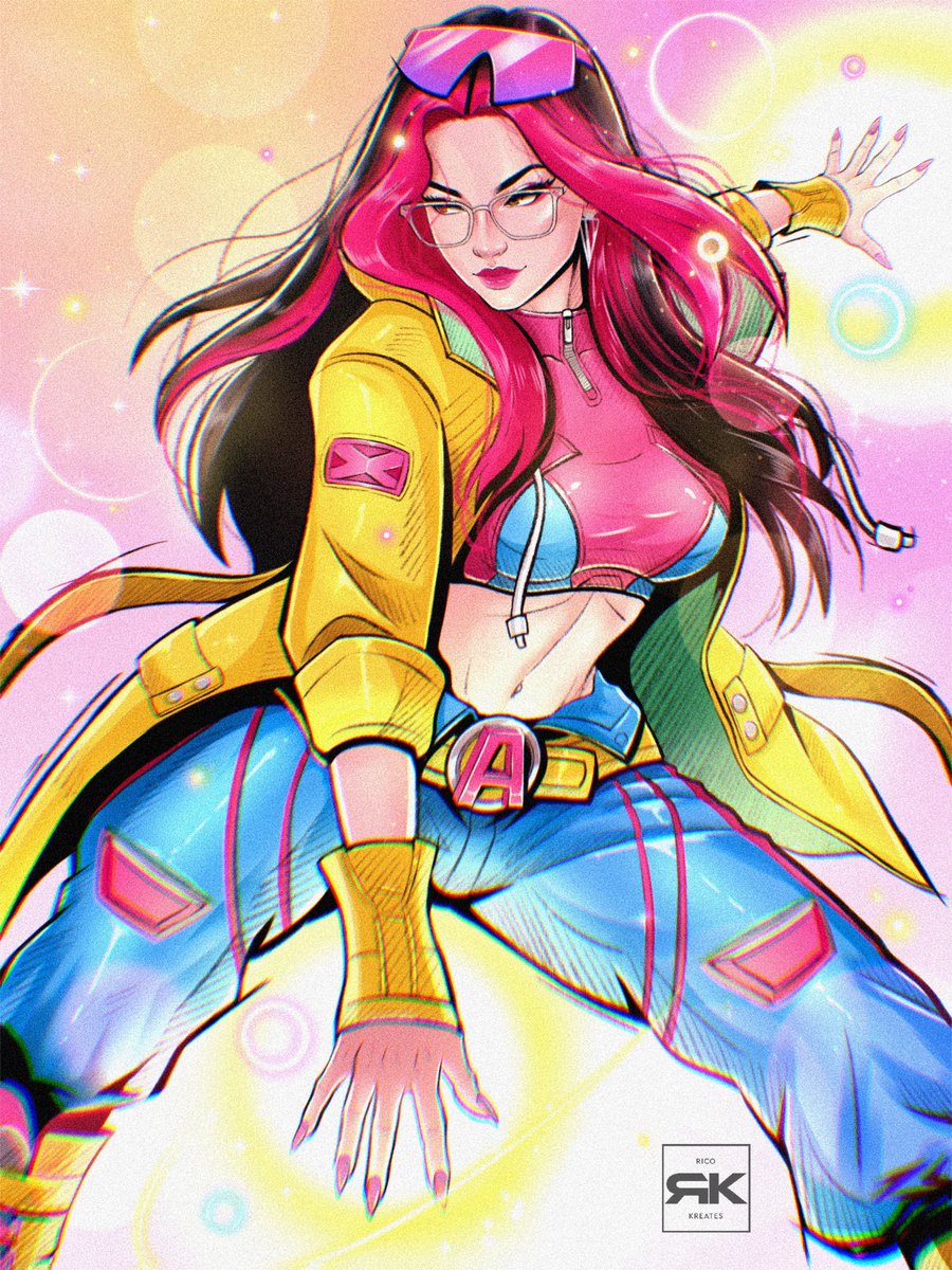 Aramori_'s tweet photo. Cover your ears, Jubilee is here! 🩷✨️🎇

Thank you to @RKreates_ for seeing my vision and absolutely CRUSHING this commission!! 

#aramoriart #marvelrivals https://t.co/s0iNUTcWgU