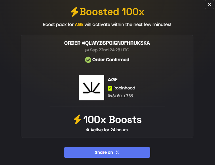 AgemicaX's tweet photo. $AGE Boosted 100x https://t.co/iFeOU30Qbt