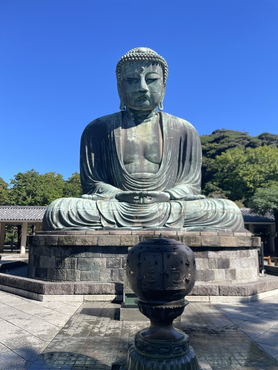 tsuji76's tweet photo. 本日は鎌倉とてもいい天気！ https://t.co/C8O4pHRPor