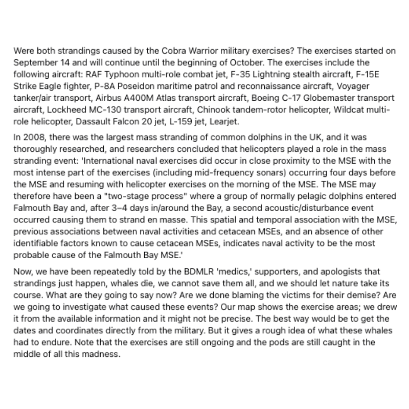 strandednomore's tweet photo. Sources:
2008 mass stranding research paper: https://t.co/gXNiaA99We
Cobra Warrior Info: https://t.co/KSTRHtSg8J
https://t.co/nc5XBaXVTz https://t.co/QQIk1CGbbf