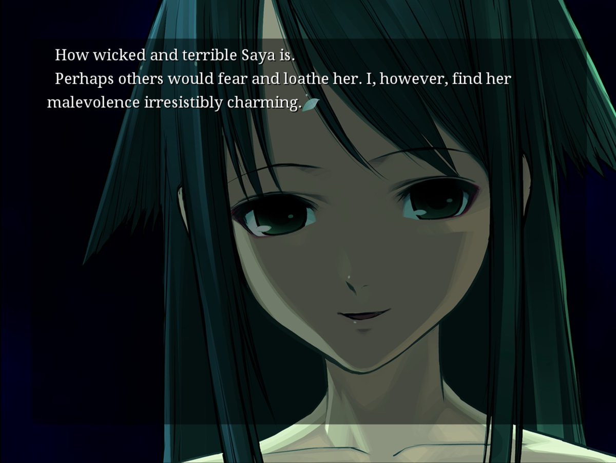 socyincl's tweet photo. how wicked and terrible Saya is https://t.co/q68RJDMe1H