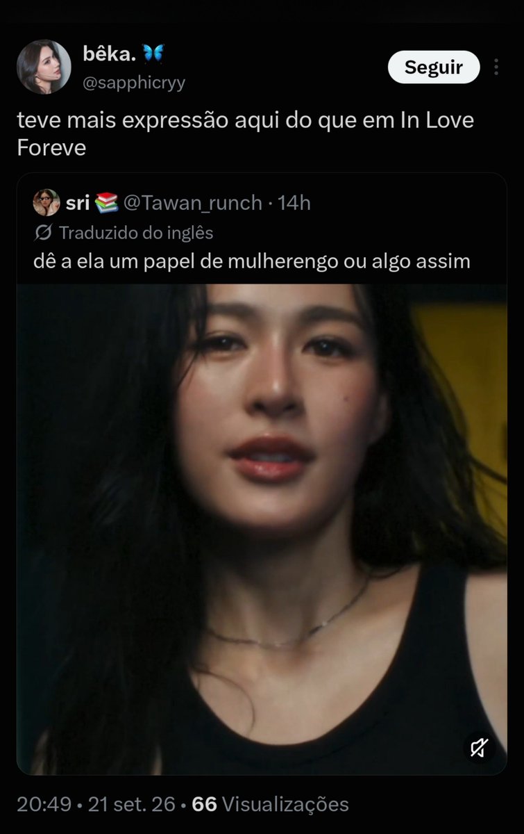 Silvsushine's tweet photo. A coragem de falar isso c a Miu atuando assim.
😐😑

Vcs merecem td chapisco que levam de tds os fandons. A fav de vcs em site por** e tu aí preocupada c atuação da Ling.
Eita obsessão hein https://t.co/rPuzj0DnXq