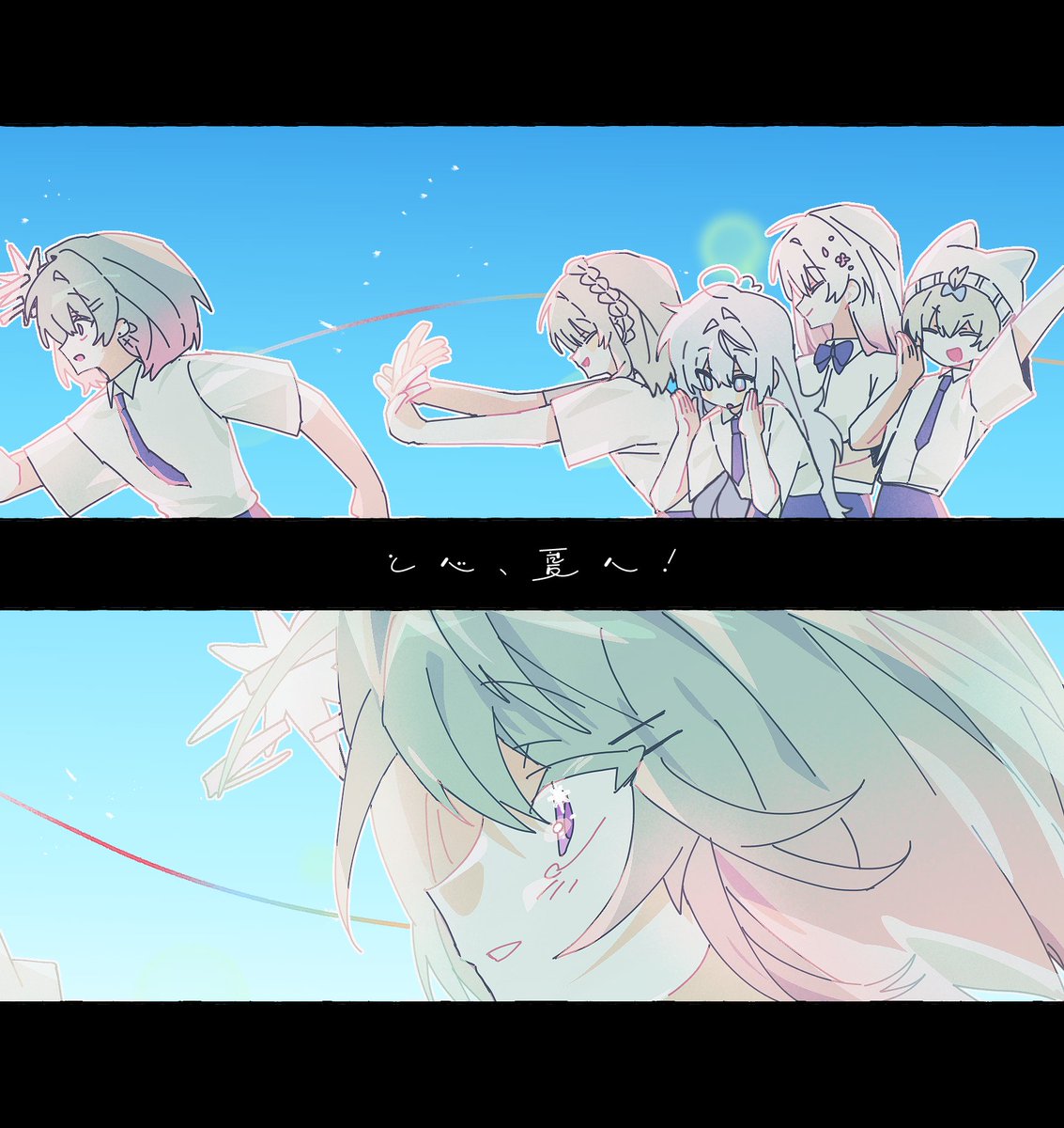 0xtarry's tweet photo. とべ、 夏へ！#oc https://t.co/vUDFH8X1fH