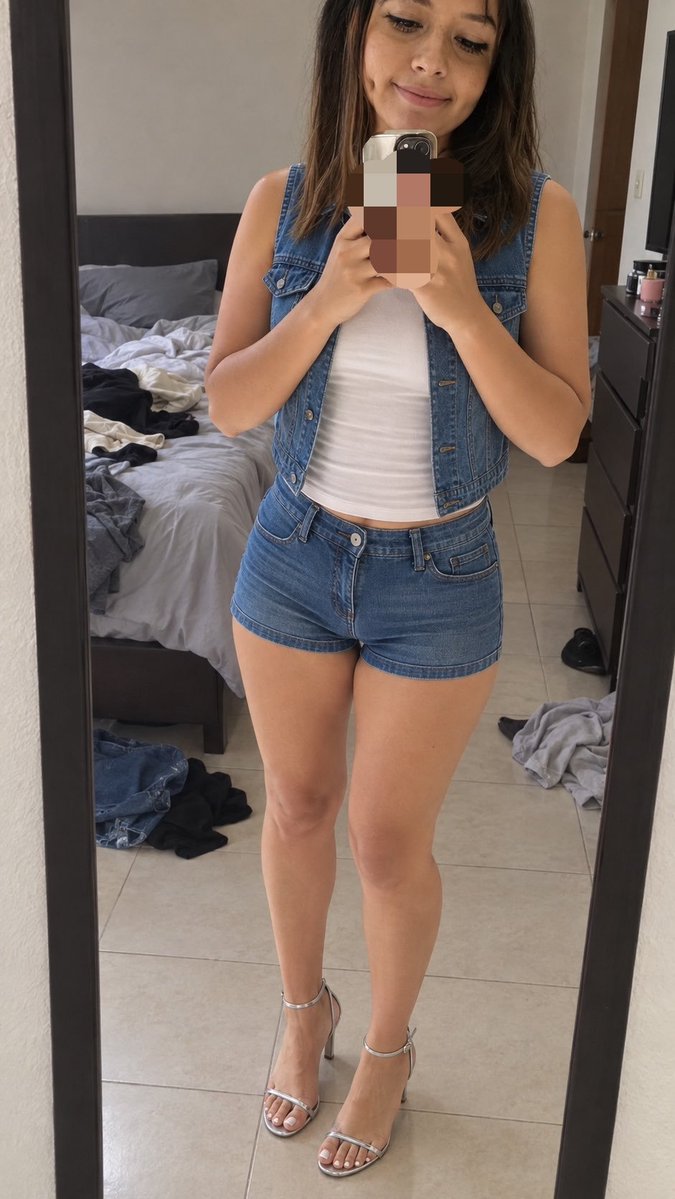 maria2919173311's tweet photo. Ignoren el tiradero, y solo fíjense en lo lindas que se ven mis piernitas 😘😘 https://t.co/vVVQXhLslv