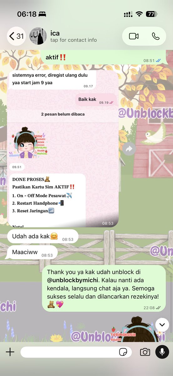 blzomi's tweet photo. Kak kalau masih need unblock imei boleh coba ke @michicorners harga cuma 100rb an bisa pay akhir!! https://t.co/aUJwuu9OLT
