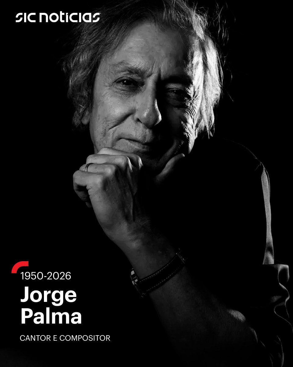 SICNoticias's tweet photo. O músico Jorge Palma, um dos cantores e compositores mais marcantes da música portuguesa contemporânea, morreu na segunda-feira à noite, aos 76 anos, anunciou a família.

Saiba mais em: https://t.co/B3GsDf4f9f

#jorgepalma #musica #musicaportuguesa #cultura #luto #portugal #news #sicnoticias