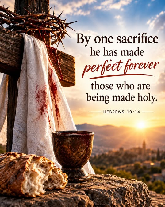 Pgh_Buz's tweet photo. Jesus’ sacrifice is complete and perfect—through Him, we are made holy and can rest in God’s grace. ❤️🙏 https://t.co/BiopZgYpik