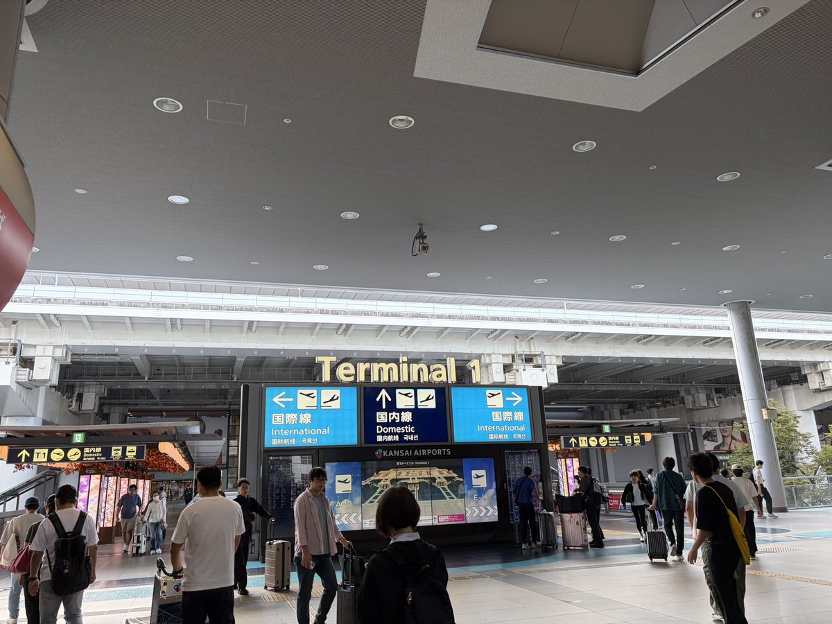 m2025sfc's tweet photo. 1年ぶりの関空
羽田へ帰ります✈️ https://t.co/ebtgDemnIT