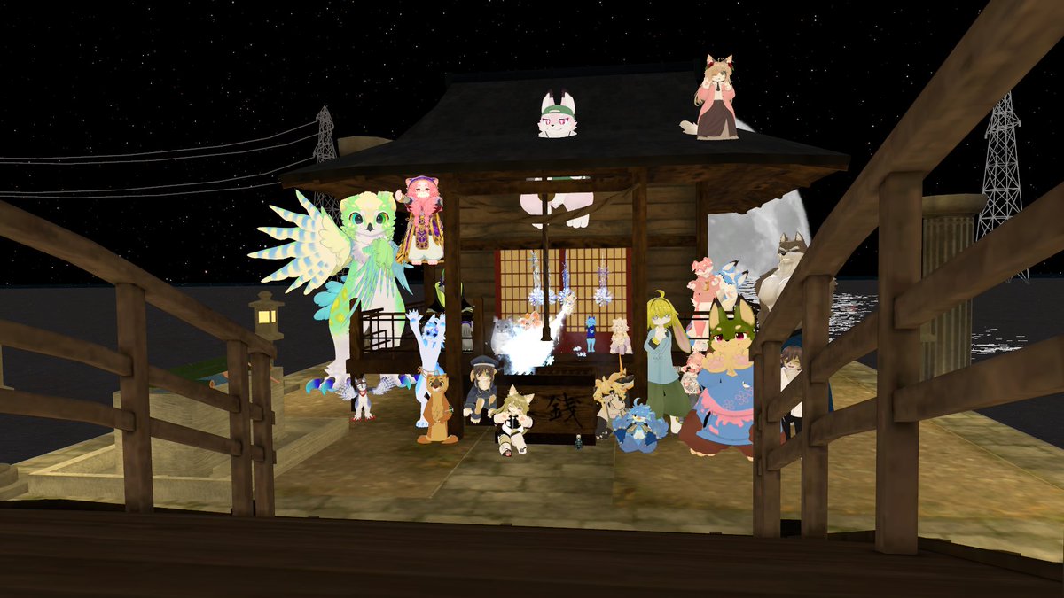 01c_vrc's tweet photo. 朝の部と夜の部です
夜の部ではとある大きなイベントの主催者がお越しになったり、ケモケの裏話を聞いたりしました
#初心者ケモノ部 https://t.co/E3rxEQ9ai6