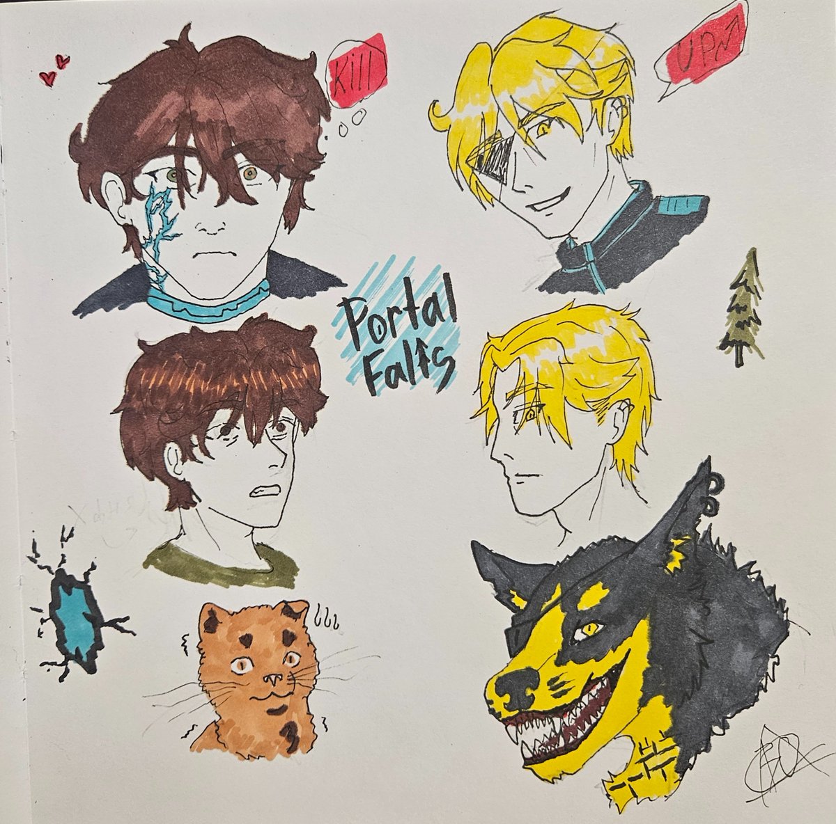 blackcosmoss's tweet photo. - Pine, don't 💥 the town!

Sketches based on the fanfic #GateN
#billdip #billcipher #dipperpines #fanfiction https://t.co/1eRUnWWGtV