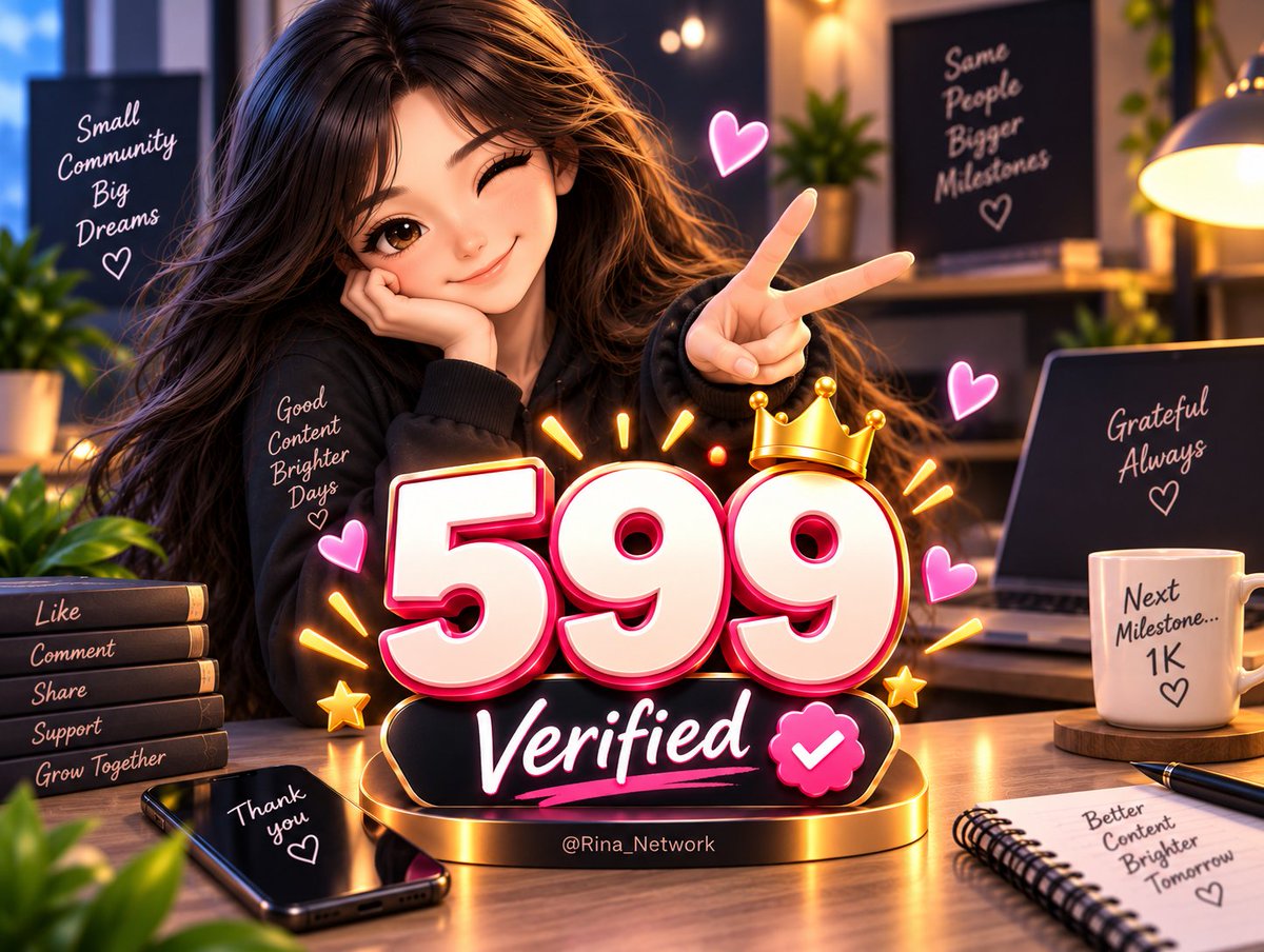 Rina_network's tweet photo. 599+ VERIFIED CREW 🔥

Drop “HELLOOO” 👋
~•~•~•~•~•~

Let’s connect today. 🔵🤝 https://t.co/9dCcmiB1dT
