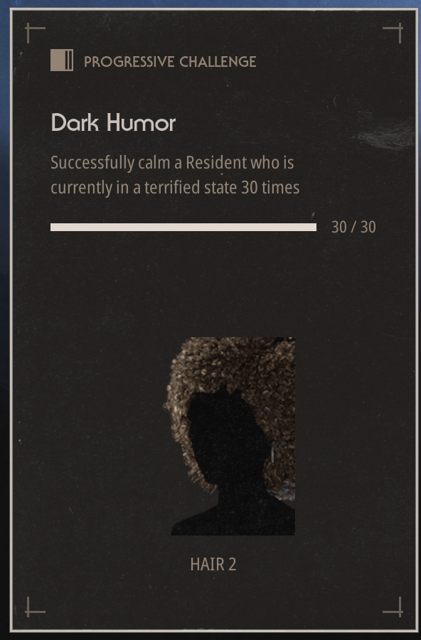 ticoslayed's tweet photo. all of TANYA HARRISON's challenges in order:

dark humor - u can shove followers in order to scare them
local charm - 
scaring them and calming them counts
in the know - scare them
entourage - tell them to escape https://t.co/iO1DreBkXk