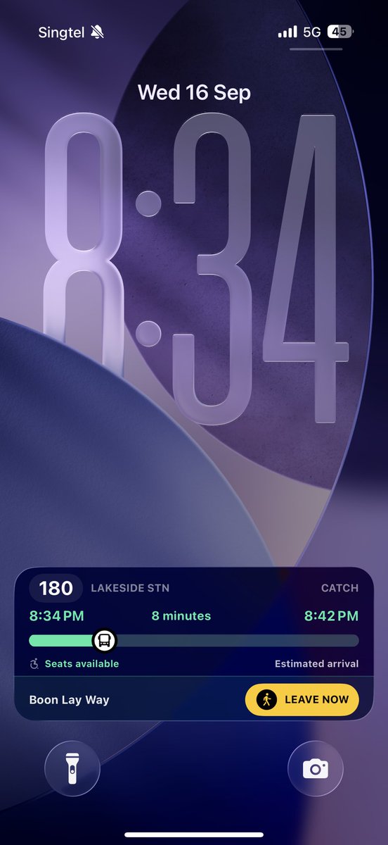 adiarya05's tweet photo. @vijayLeo98 @catchsgbuses So Live Board Basically is the Live Activity feature that lets you see upcoming buses timings. You can see it on the Dynamic Island or on your Home Screen.

Here is an example. https://t.co/LICjfiC8sw