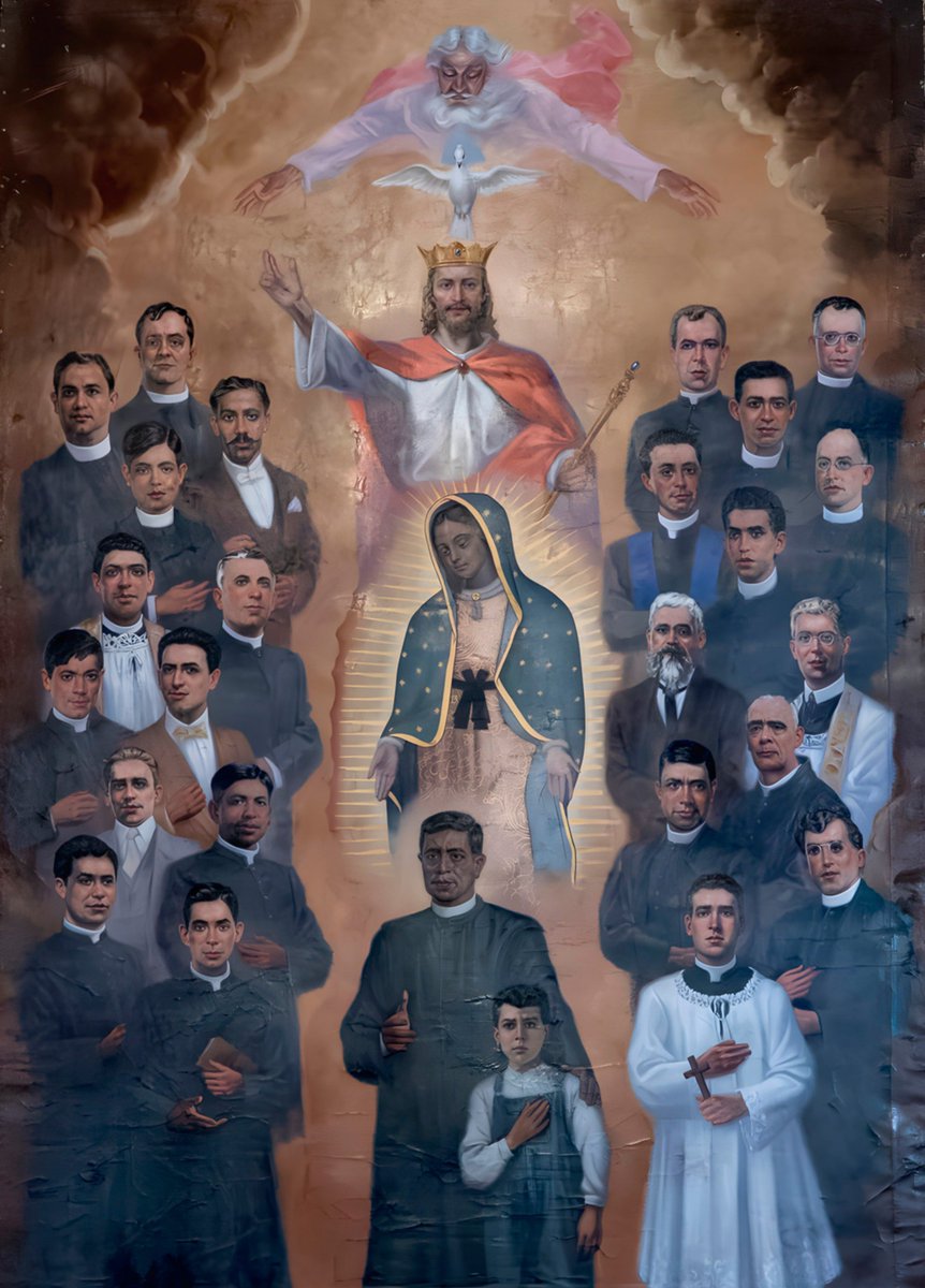 legionarimx's tweet photo. ¡Que vivan los Santos Mártires mexicanos de Cristo Rey! ¡Muerte al comunismo ateo! https://t.co/JFNgOA3KSR